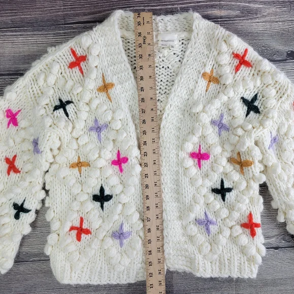 Anthropologie One Size Bubble Cardigan Sweater - Picture 7 of 13